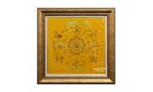 กรอบรูปผ้ายันต์ท่านพ่อจตุคามรามเทพ